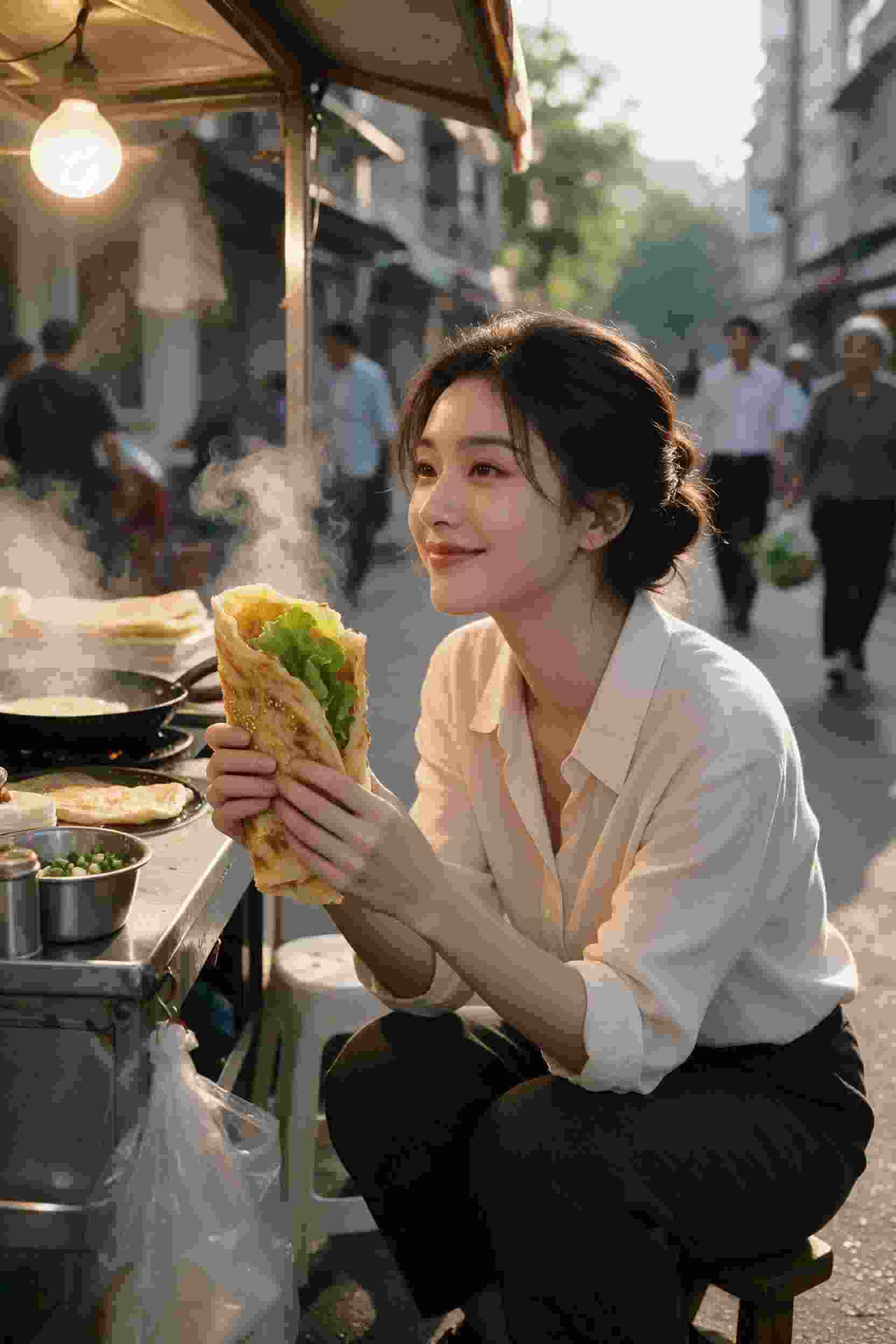 红砖仓库的灯
